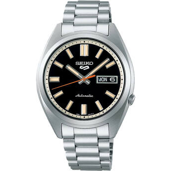 5 Sports SNXS Series Mens Watch - Stainless Steel/Black