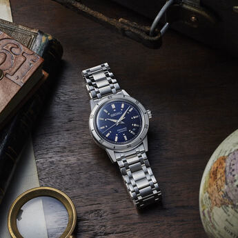 Seiko Presage Style60s Collection Automatic Watch - Stainless/Blue — thumbnail 5
