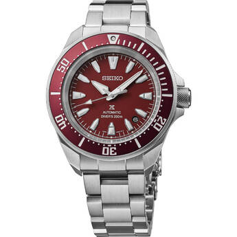 Prospex Collection Automatic Diver Watch - Stainless/Red