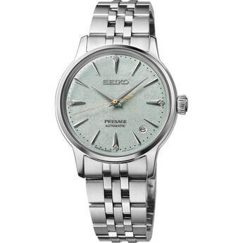 Seiko Presage Cocktail Time Automatic Watch - Stainless/Green