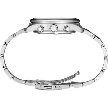 Seiko Essentials Collection Chronograph Quartz Watch - Stainless/Black — thumbnail 2
