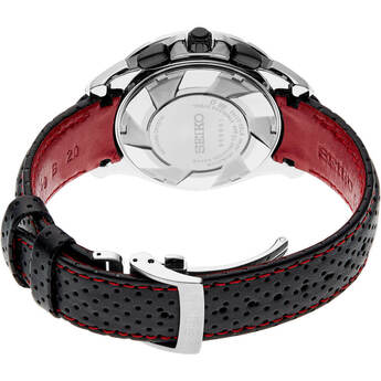 Seiko Coutura Collection Chronograph Quartz Watch - Black/Red — thumbnail 4