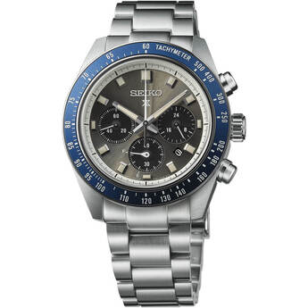 Seiko Prospex Speedtimer Collection Solar Chronograph Watch - Stainless/Gray