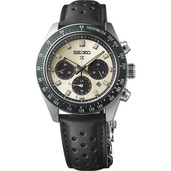 Prospex Speedtimer Solar Chronograph Watch - Stainless/Ivory