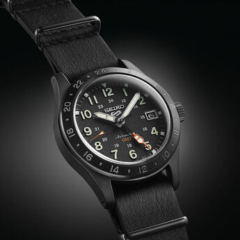 Seiko 5 Sports Field Series Mens Watch - Black — thumbnail 2