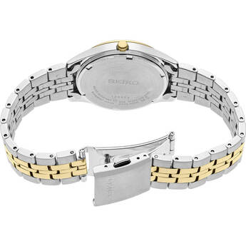 Seiko Essentials Collection Quartz Watch - Two Tone Stainless/White — thumbnail 2