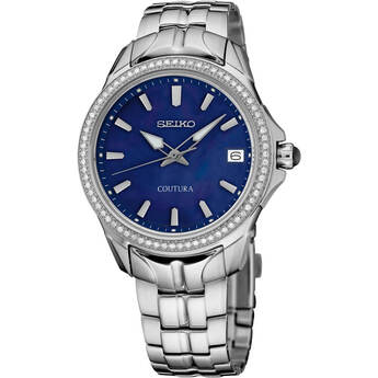 Seiko Coutura Collection Quartz Watch - Stainless/Blue