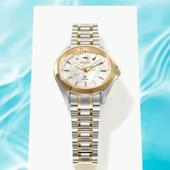 Prospex Sea Series Quartz Watch - Two Tone Stainless/Mother of Pearl — thumbnail 3
