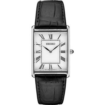 Seiko Essentials Collection Quartz Watch - Black/White
