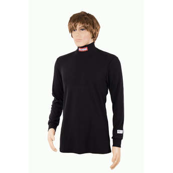 RaceQuip Black SFI 3.3 Fr Underwear Top - Small