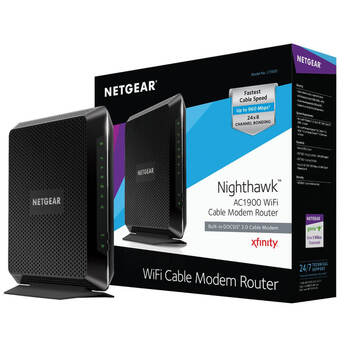 Netgear Nighthawk AC1900 Wi-Fi Cable Modem Router