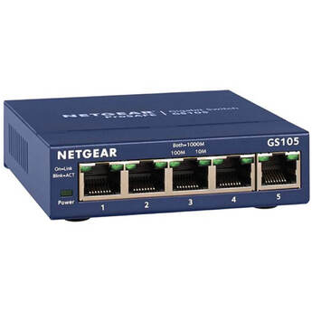 Netgear ProSAFE 5-Port Gigabit Ethernet Switch