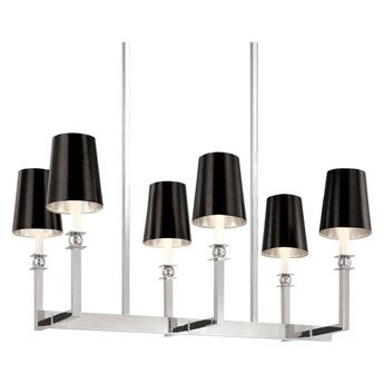 Six Light Brass Island Light