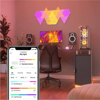 nanoleaf Shapes - Mini Triangle Smarter Kit — thumbnail 3