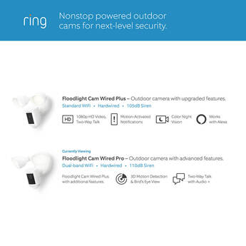 ring Floodlight Cam Wired Pro - Black — thumbnail 8