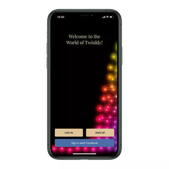 Twinkly 190 LED Icicle - Gold Edition — thumbnail 2