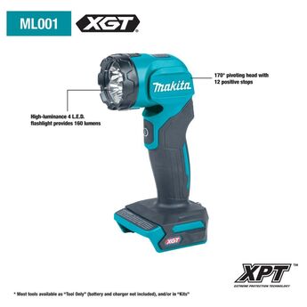 Makita GT401M1D1 Xgt 40V Max Combo Kit 4Pc — thumbnail 6