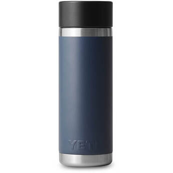 Yeti Rambler 18 oz. Bottle with HotShot Cap - Navy — thumbnail 2