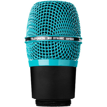Telefunken M81-WH Wireless Supercardioid Universal Dynamic Microphone Capsule (Turquoise)