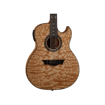 Dean Exhibition Quilt Ash 12-String Acoustic-Electric Guitar with Aphex  Gloss Na