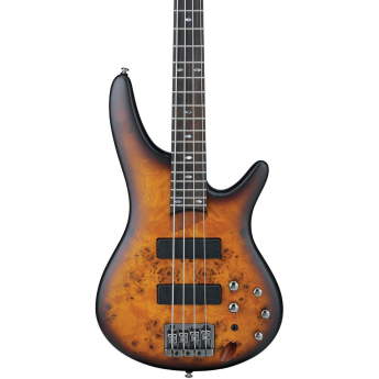 Ibanez SR500PB 4-String Electric Bass Guitar Flat Brown Burst