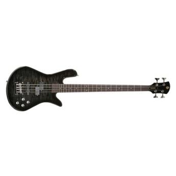 Spector Bass Legend 4 Standard 4 String Passive Electric Bass Guitar, 24 Frets, Bolt-On Neck, Rosewood Fingerboard, High Gloss, Black Metallic Flake