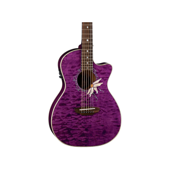 Luna guitars flo pf qm 1