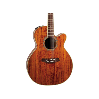 Takamine EF508KC NEX Legacy Series All Koa Acoustic-Electric Guitar Natural