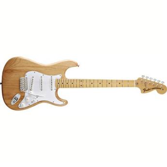 Fender Classic Series 70s Stratocaster Electric Guitar, 21 Frets, U Shape Neck, Maple Fingerboard, Passive Pickup, Polyester, Natural