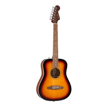 Fender California Standard Redondo Mini with Bag, Spruce Top, 3-Color Sunburst — thumbnail 4