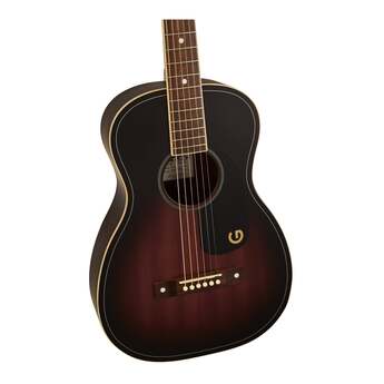 Gretsch Jim Dandy Parlor Acoustic Guitar Walnut Fingerboard (Deep Cherry Burst) — thumbnail 3