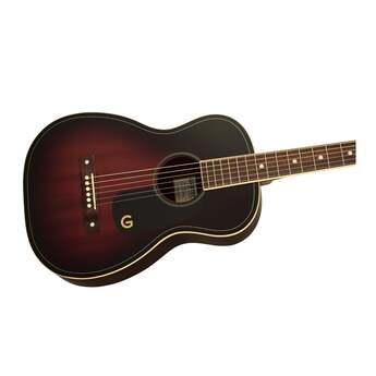 Gretsch Jim Dandy Parlor Acoustic Guitar Walnut Fingerboard (Deep Cherry Burst) — thumbnail 4
