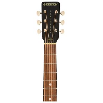Gretsch Deltoluxe Parlor Acoustic Guitar - Black Top — thumbnail 6