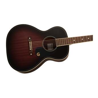 Gretsch Jim Dandy Concert Acoustic Guitar Walnut Fingerboard (Deep Cherry Burst) — thumbnail 4