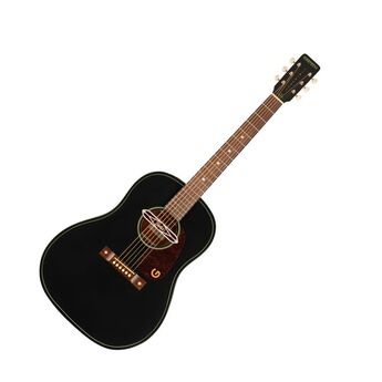 Gretsch Deltoluxe Dreadnought Acoustic Guitar - Black Top — thumbnail 4