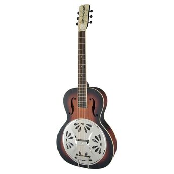 Gretsch G9220 Bobtail Round-Neck Resonator Guitar, 2-Color Sunburst — thumbnail 3
