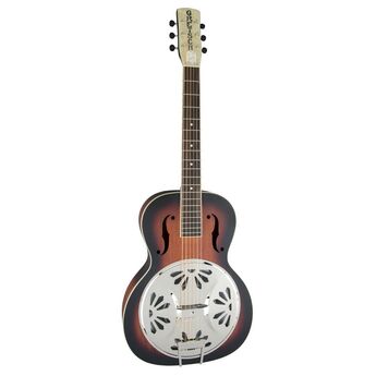 Gretsch G9220 Bobtail Round-Neck Resonator Guitar, 2-Color Sunburst — thumbnail 4