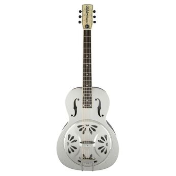 Gretsch G9221 Bobtail Steel Round-Neck and Body Resonator Guitar, Fishman Pickup