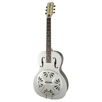 Gretsch G9221 Bobtail Steel Round-Neck and Body Resonator Guitar, Fishman Pickup — thumbnail 4