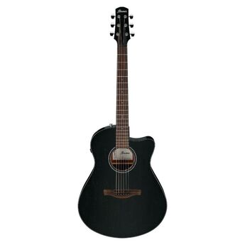 Ibanez AAM340CE Rustic Black High Gloss AE Guitar