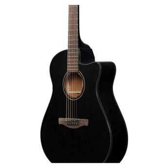 Ibanez AAM340CE Rustic Black High Gloss AE Guitar — thumbnail 4