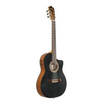 Ibanez GA3007CE Acoustic Electric Guitar with Hard Case (Natural High Gloss) — thumbnail 3