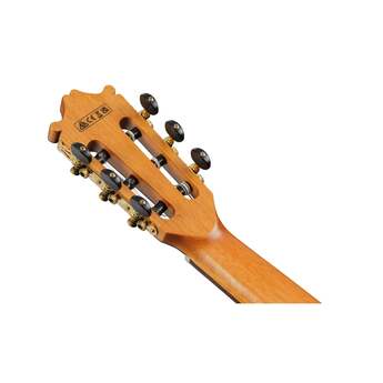 Ibanez GA3007CE Acoustic Electric Guitar with Hard Case (Natural High Gloss) — thumbnail 6