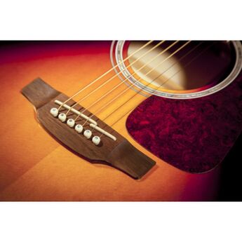 Takamine 6 String Acoustic-Electric Guitar, Right Handed, Sunburst (GJ72CE-BSB) — thumbnail 5