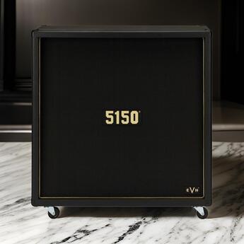 EVH 5150 Iconic Series EL34 160W 4x12 Amp Cabinet (Black) — thumbnail 6