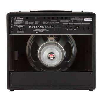 Fender Mustang LTX50 50W Guitar Amplifier 120V 12 Inch Celestion G12P-80 Speaker — thumbnail 2