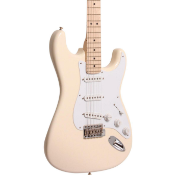 Fender Artist Series Eric Clapton Stratocaster Electric Guitar Olympic White