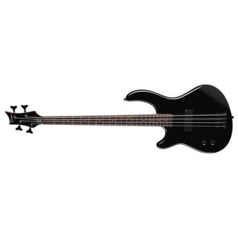 Dean Edge 09 Left Handed Electric Bass Guitar, 22 Frets, C Shape Neck, Rosewood Fretboard, Gloss, Classic Black