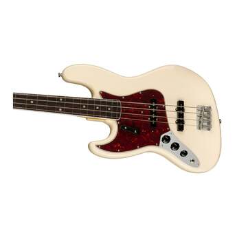 Fender American Vintage II 1966 4-String Jazz Bass Guitar (Olympic White) — thumbnail 4