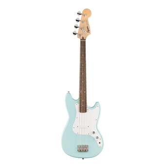 Fender Squier Sonic Bronco Bass with Laurel Fingerboard and White Pickguard (Daphne Blue)